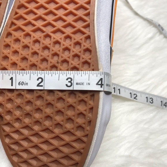 Vans Sk8-Hi Mens Orange Skateboarding Sneakers 11 - Picture 12 of 13